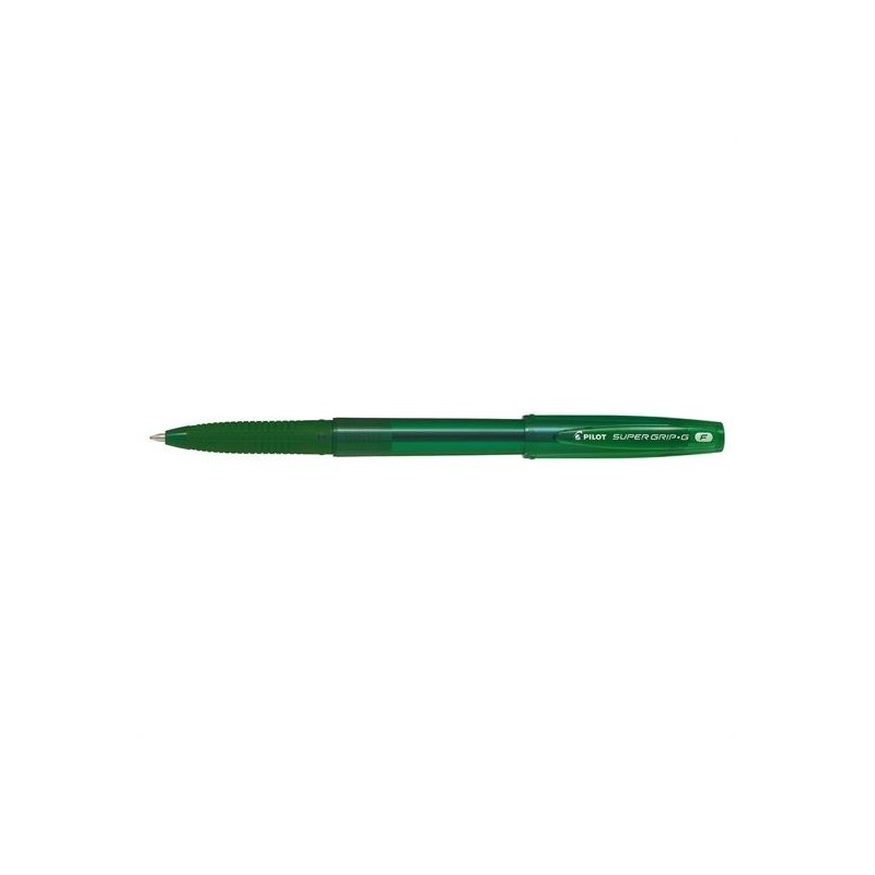 PENNASFERA PILOT SUPER GRIP -G VERDE CON CAPPUCCIO