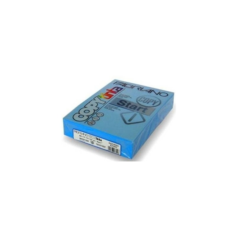 CARTONC.COLORATO A4 GR.160 FG.250 AZZURRO