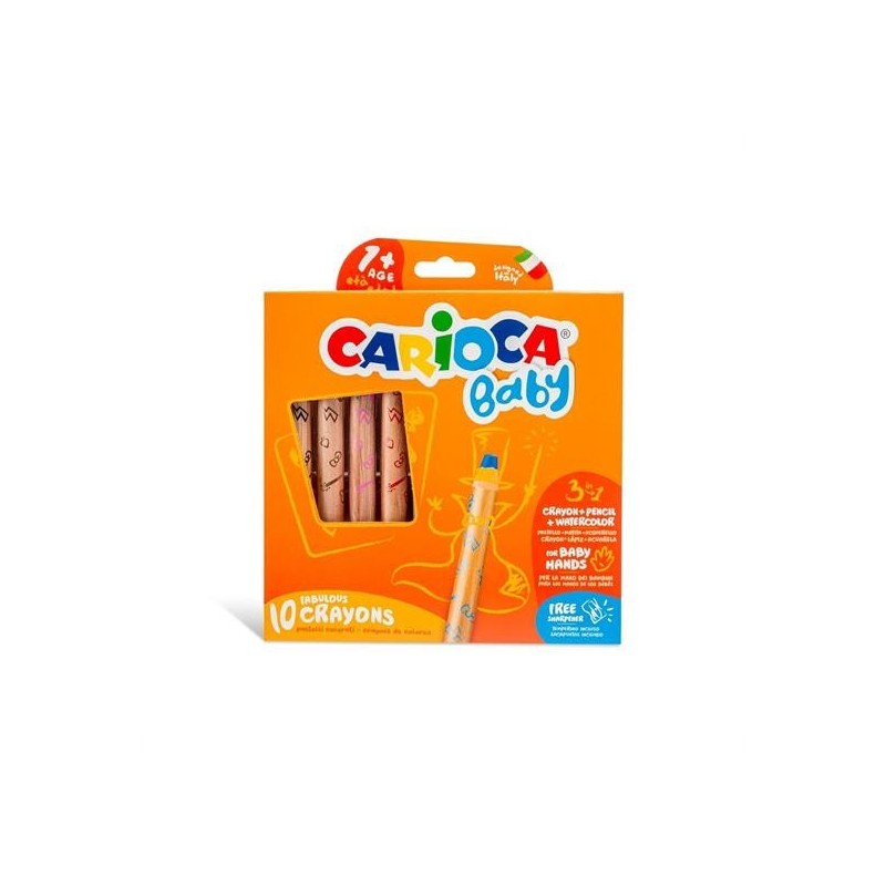 MATITONI BABY 3 IN 1 CARIOCA 10 COLORI