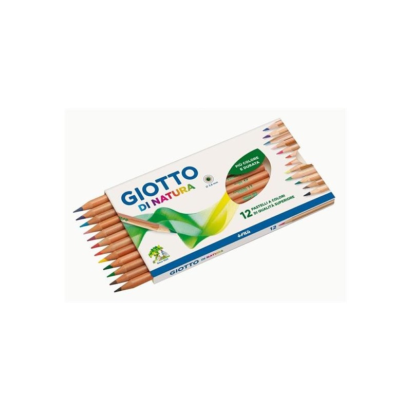 MATITE GIOTTO NATURA 12 COLORI