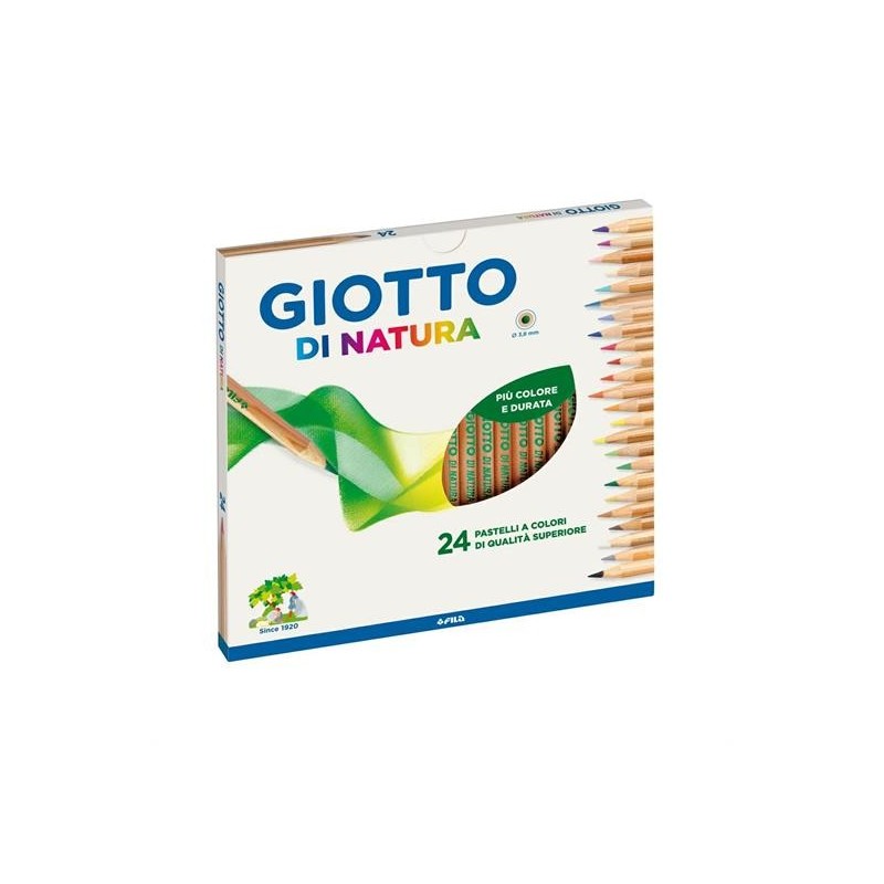 MATITE GIOTTO NATURA 24 COLORI