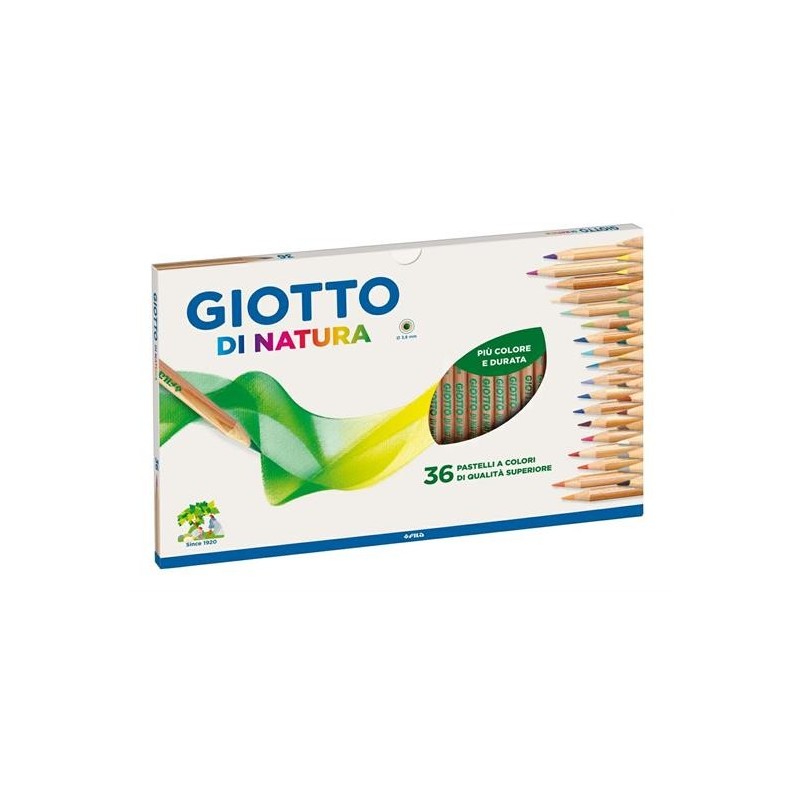 MATITE GIOTTO NATURA 36 COLORI