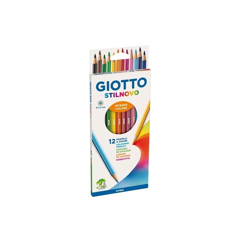 MATITE GIOTTO STILNOVO 12 COLORI