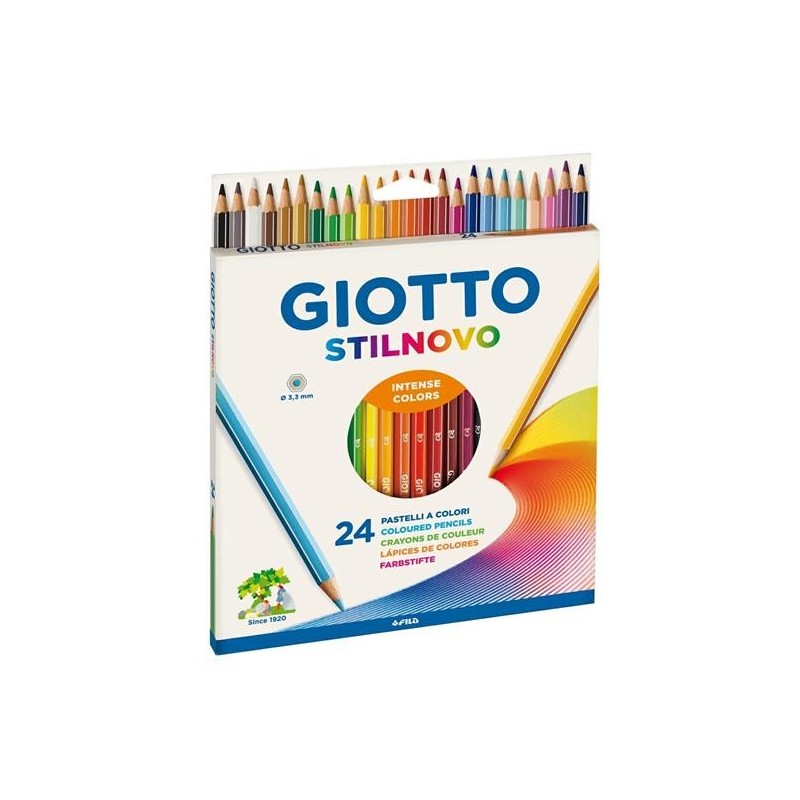 MATITE GIOTTO STILNOVO 24 COLORI