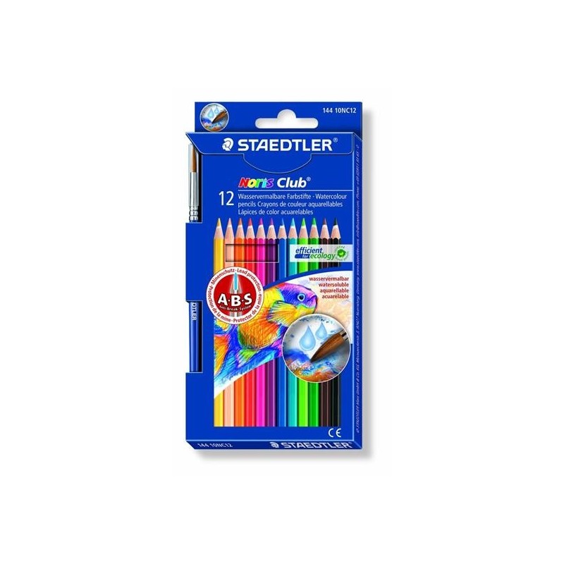 MATITE ACQUARELLABILI STAEDTLER 12 COLORI