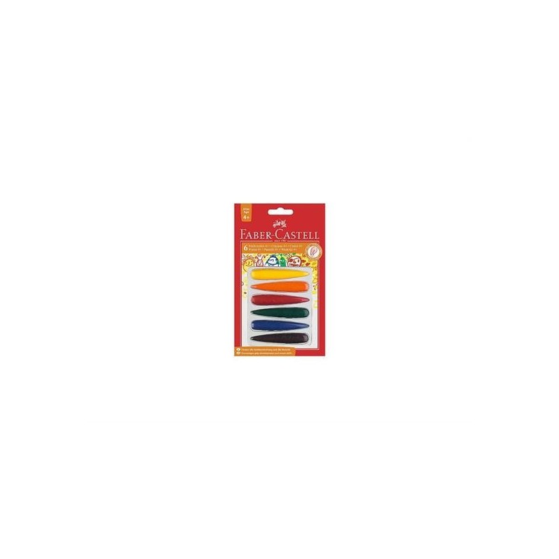 PASTELLI CERA FORMA CONICA PZ. 6
