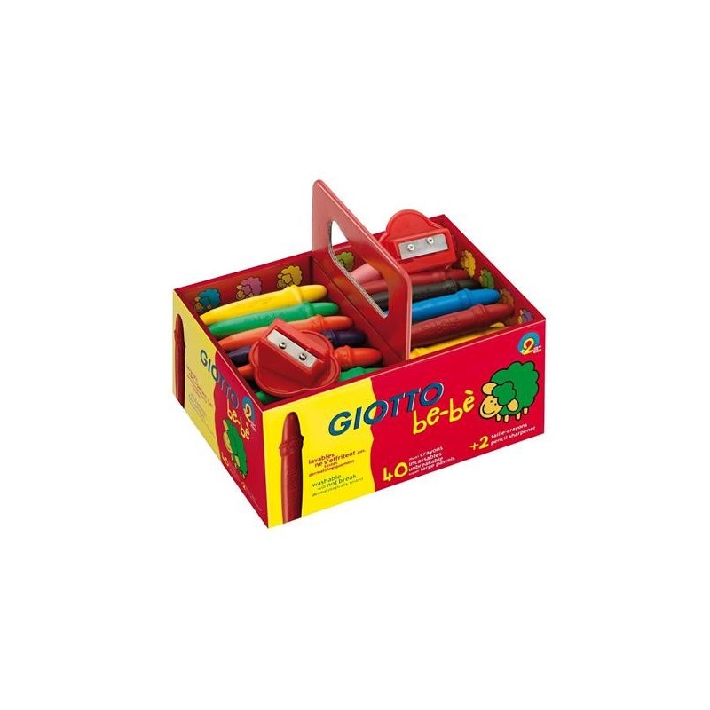 PASTELLI CERA GIOTTO BE-BE' PZ. 40