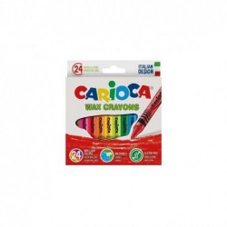 PASTELLI CERA CARIOCA 24...