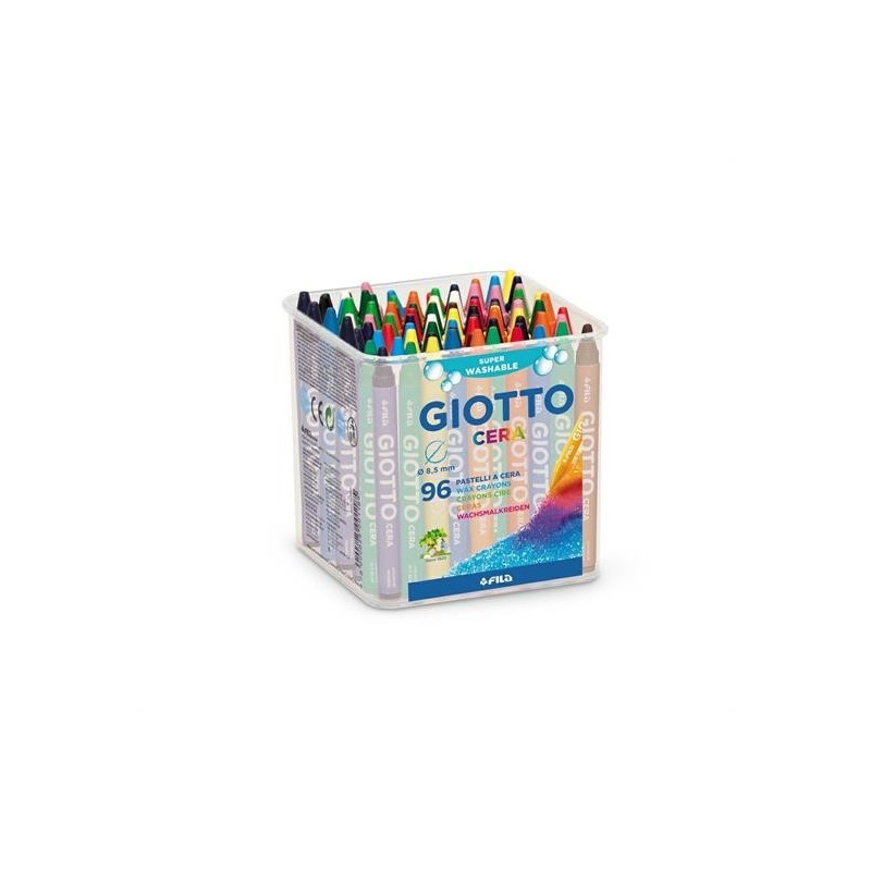 PASTELLI CERA GIOTTO CF.96  BARATTOLO