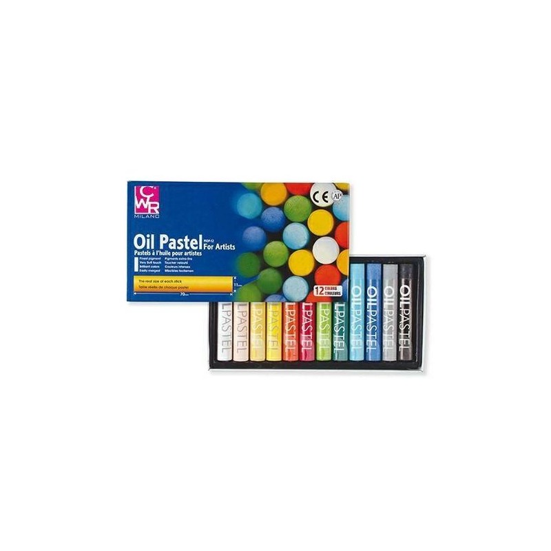 PASTELLI OLIO PER ARTISTI 12 COLORI