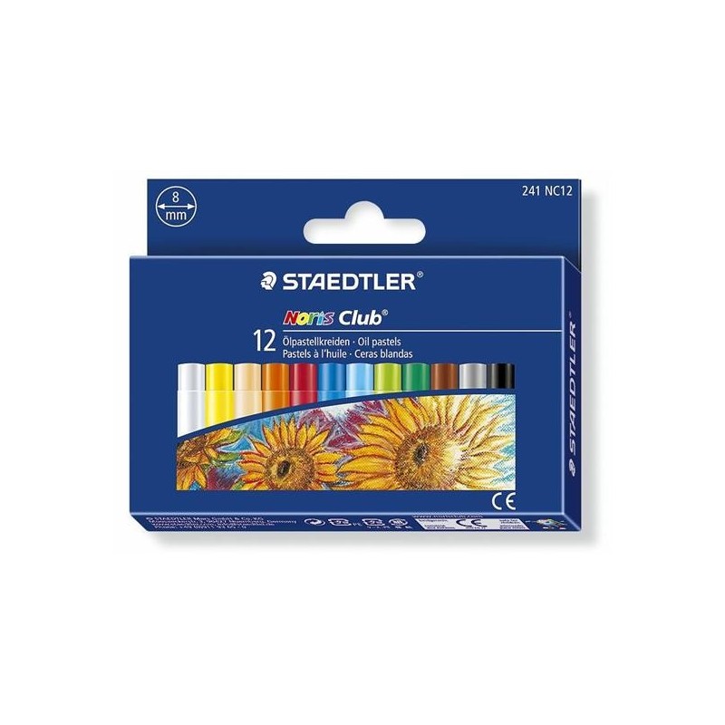 PASTELLI OLIO STAEDTLER 12 COLORI