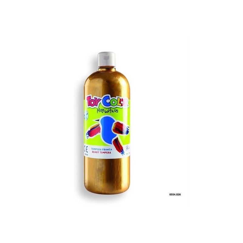 TEMPERA METALLIZZATA TOY COLOR ML. 1000 ORO