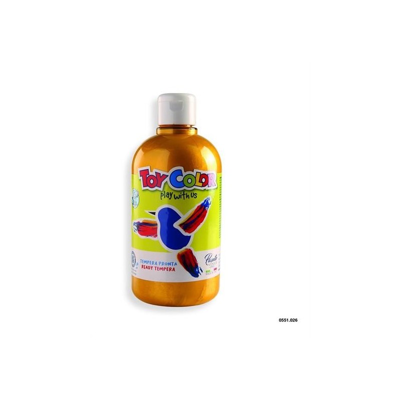 TEMPERA METALLIZZATA TOY COLOR ML. 500 ORO