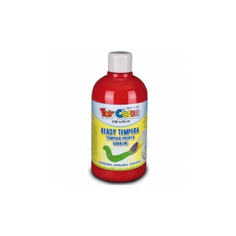TEMPERA TOY COLOR ML. 500 ROSSO