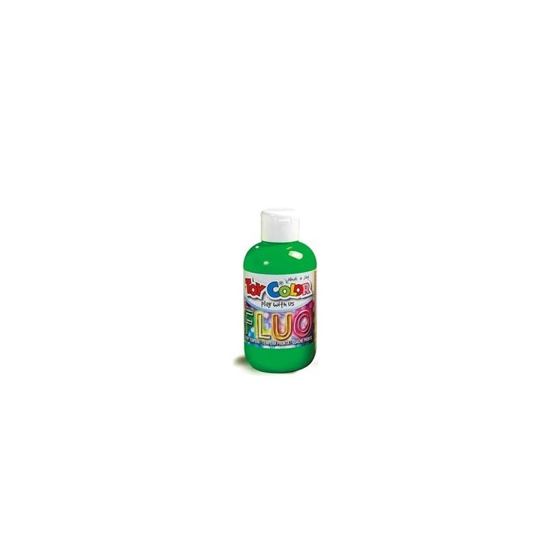 TEMEPRA FLUO TOY COLOR ML. 250 VERDE