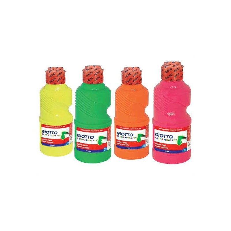 TEMPERA FLUO GIOTTO ML. 250 VERDE