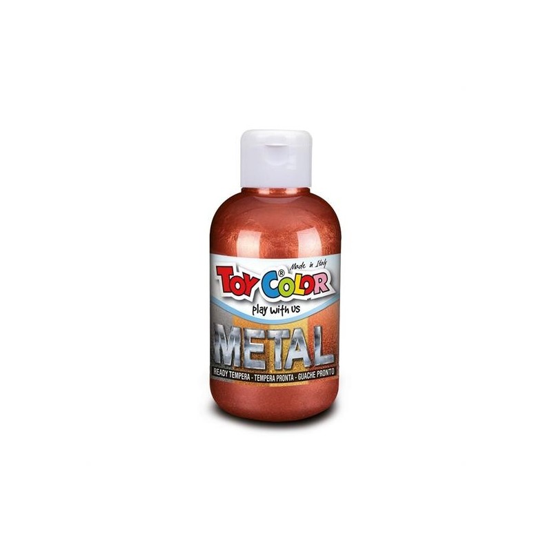 TEMPERA METALLIZZATA TOY COLOR ML. 250 RAME
