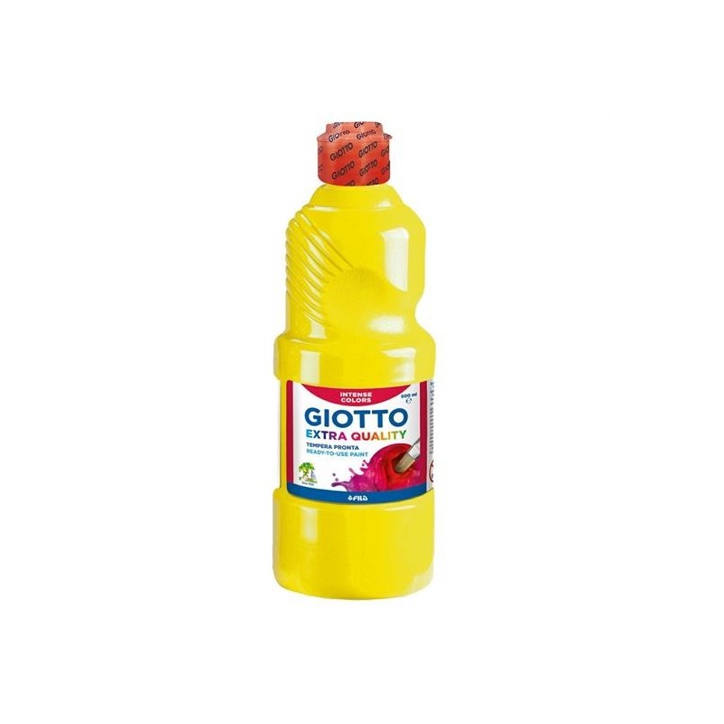 TEMPERA GIOTTO ML. 500 GIALLO  PRIMARIO