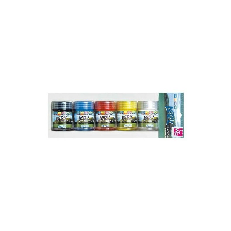 TEMPERA ACRILICA ML. 35 BLISTER 5 COL. PRIMARI