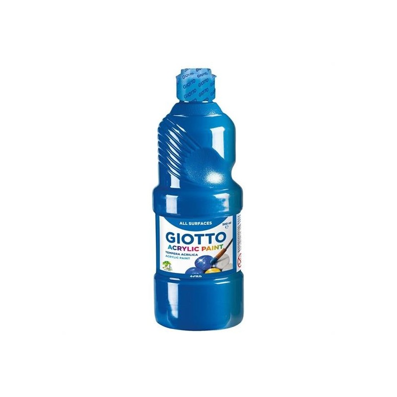 TEMPERA ACRILICA GIOTTO ML. 500 CYAN