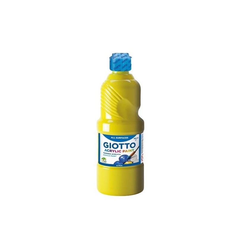 TEMPERA ACRILICA GIOTTO ML. 500 GIALLO