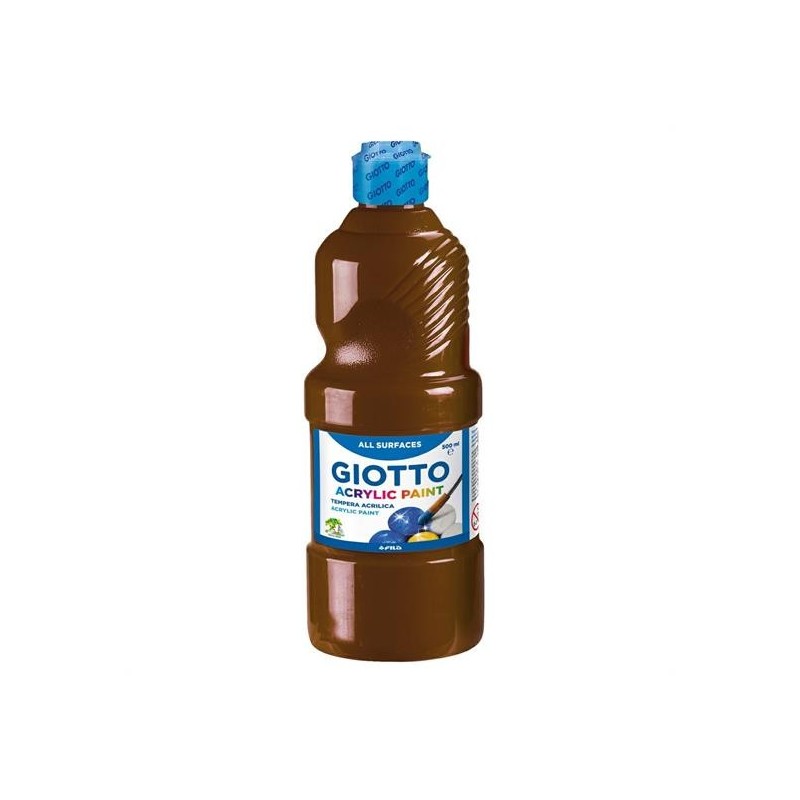 TEMPERA ACRILICA GIOTTO ML. 500 MARRONE
