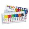 TEMPERA DECO 12 TUBETTI COL. ASS. ML. 12