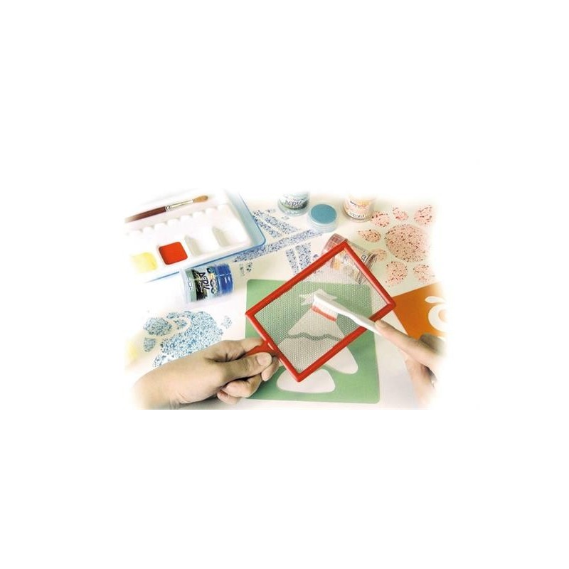 SETACCIO PER PITTURA SPRUZZO CM.19X14