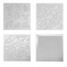 FROTTAGE SET 4 MATRICI ASSORTITE