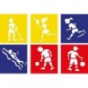 STENCIL SPORT PZ. 6