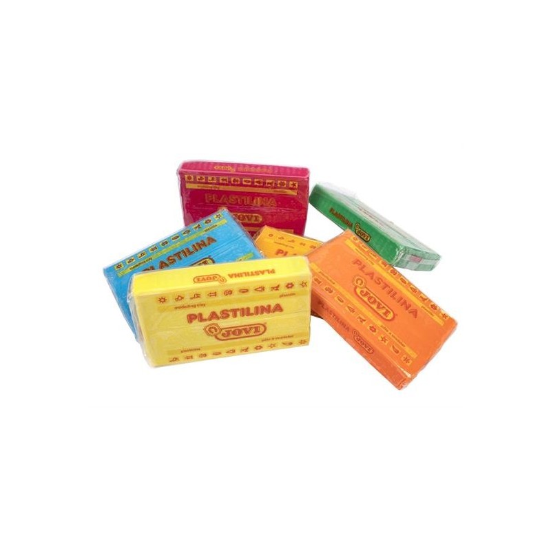 PLASTILINA VEGETALE JOVI GR. 350 ROSSO