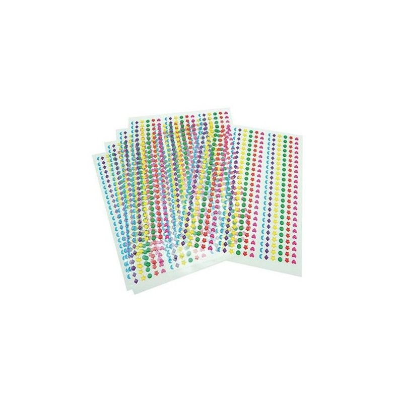 STRASS GEMME ADESIVE PZ. 2150 FORME ASSORTITE