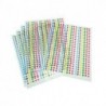 STRASS GEMME ADESIVE PZ. 2150 FORME ASSORTITE