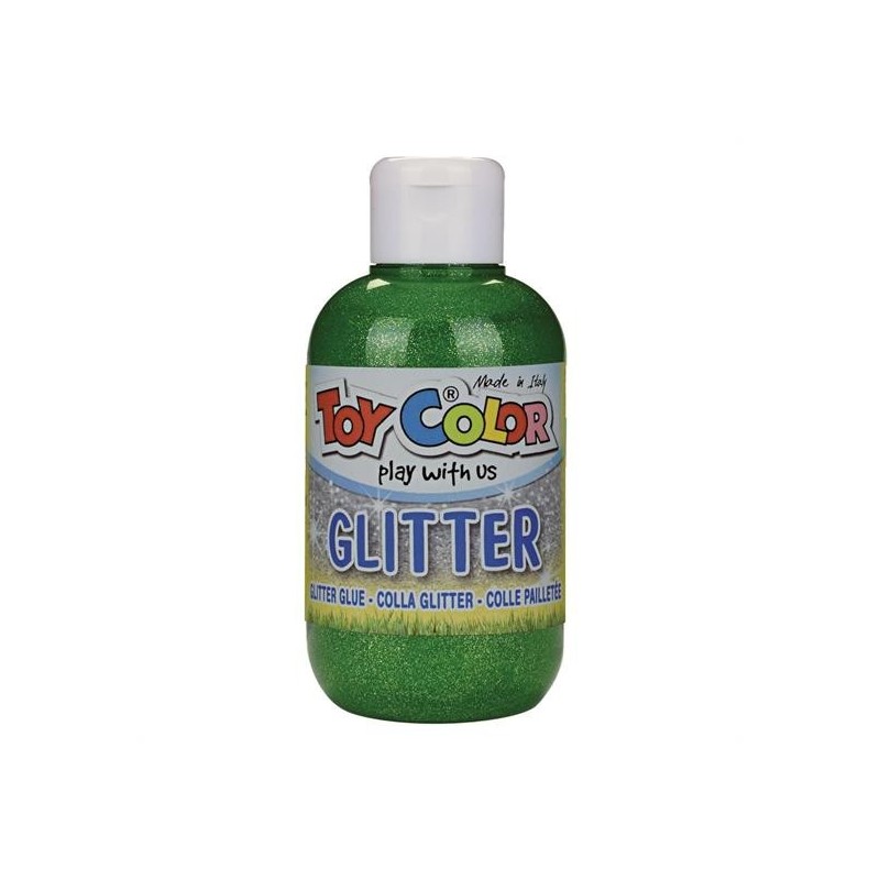 TEMPERA GLITTER ML. 250 VERDE