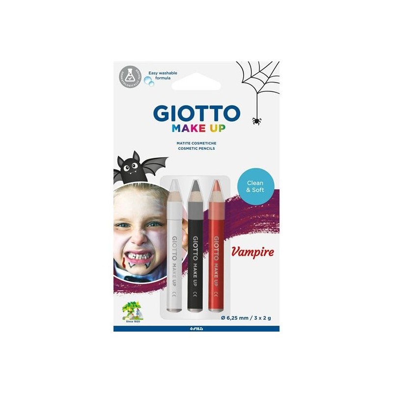 GIOTTO MAKE UP MATITA VAMPIRO 3 COLORI