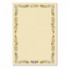 PERGAMENA CM.24X34 FG.10 GR.120 CORNICE FLOREALE