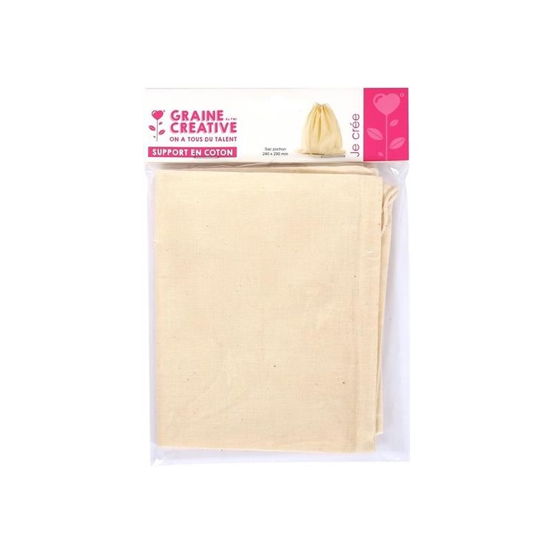COTONE DA DECORARE SACCA CM. 24X29