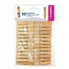 LEGNO DA DECORARE MOLLETTE IN LEGNO PZ. 50 MM. 45X7