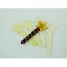 LEGNO DA DECORARE STECCHE STELLE PZ.10 CM. 12H