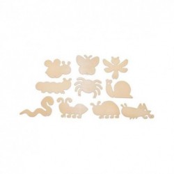 LEGNO DA DECORARE ANIMALI...