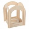 LEGNO DA DECORARE LANTERNA CM. 12X12X14H