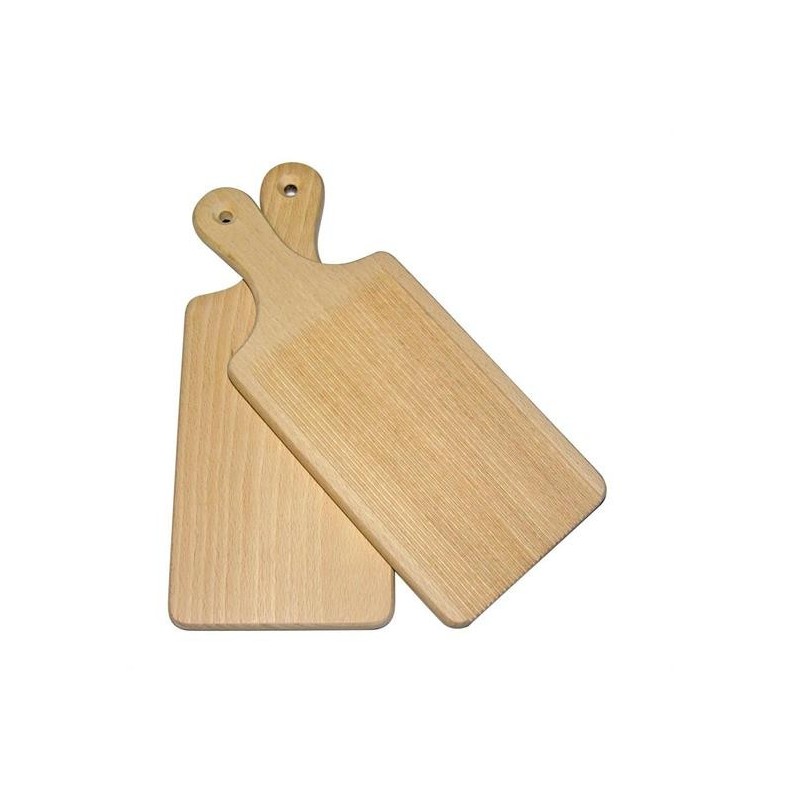 LEGNO DA DECORARE TAGLIERE FAGGIO  RIGATO CM.12X27X1,5