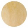 LEGNO DA DECORARE TAVOLETTA DI BETULLA TONDO DIAM. CM. 7