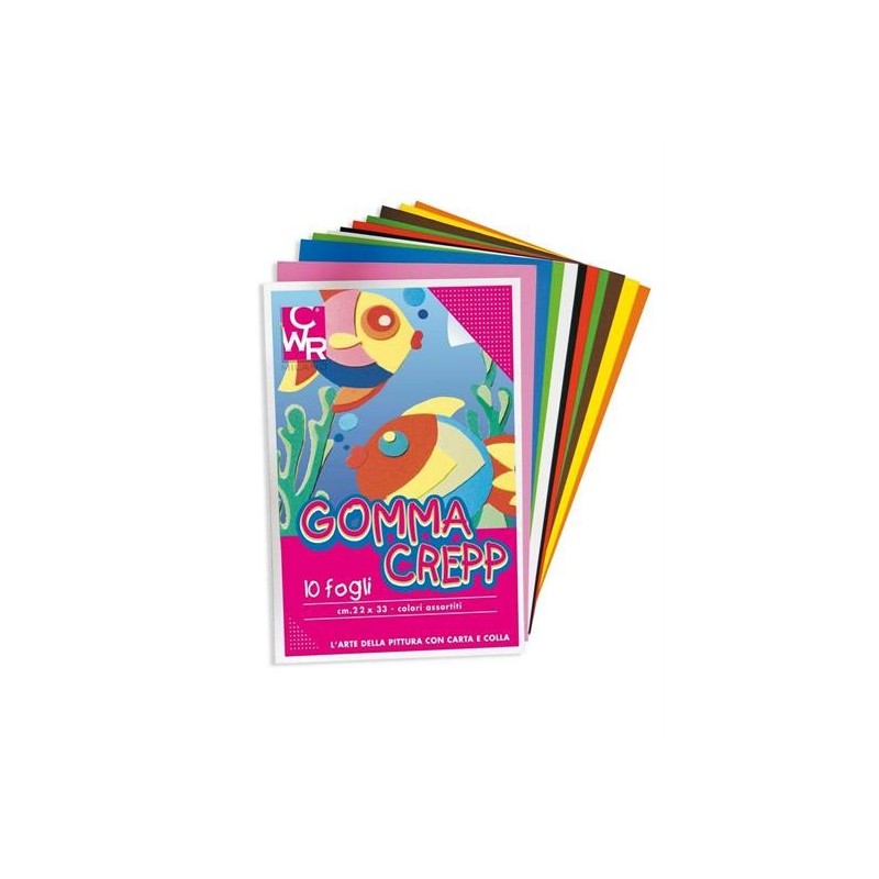 GOMMA CREPP FG. 10 22X33 COL. ASS.