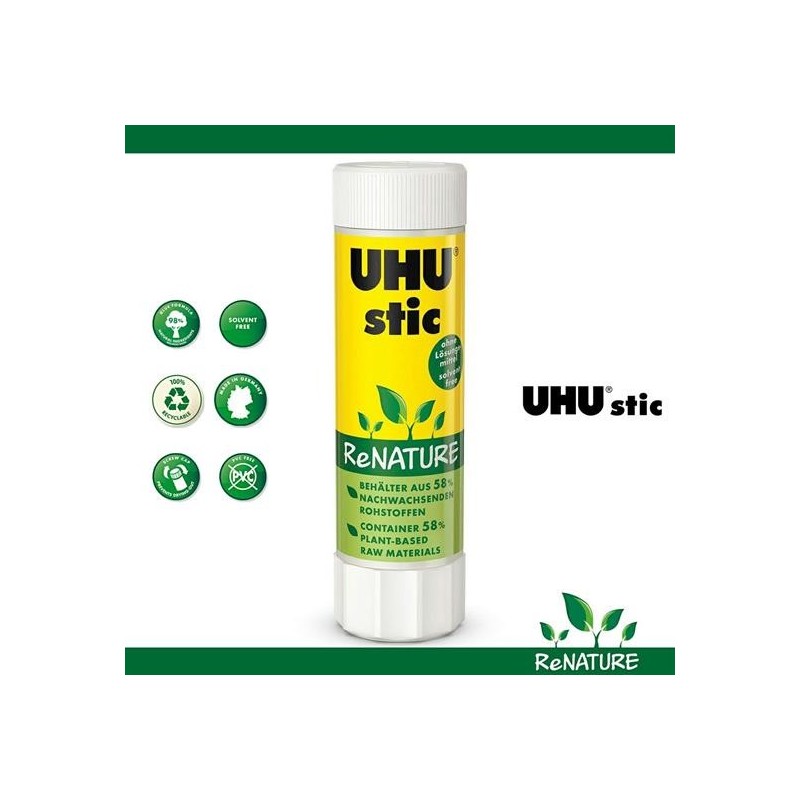 COLLA STICK UHU RENATURE GR. 40
