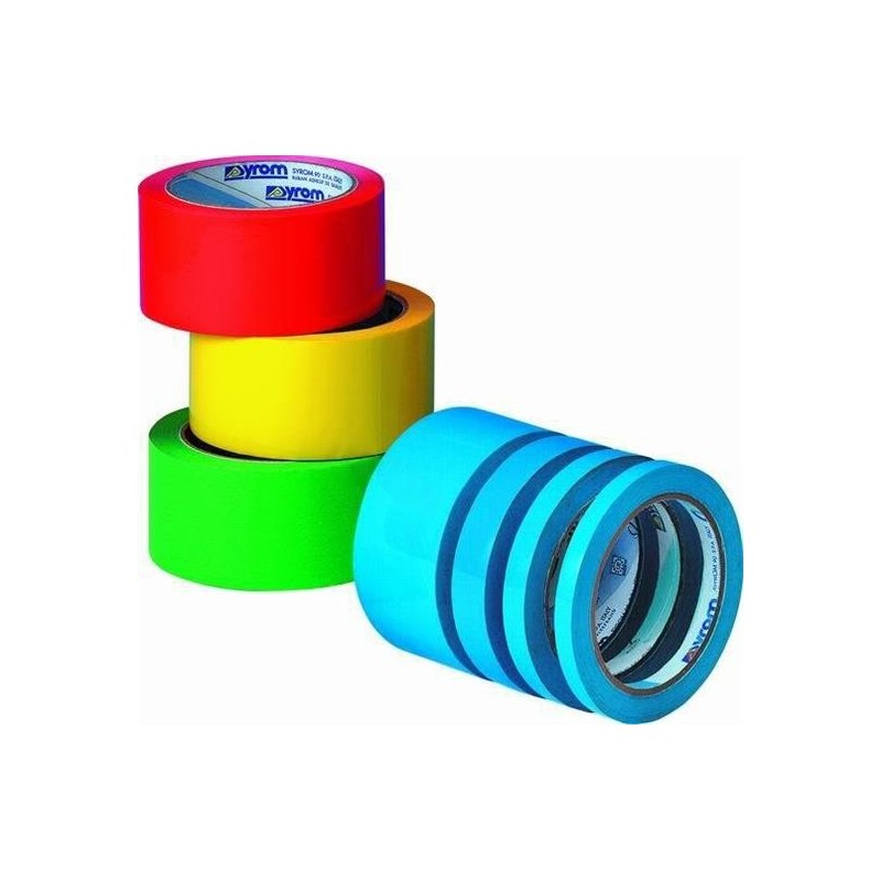 NASTRO ADESIVO COL. MM. 9X66 MT. GIALLO