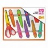FORBICI CM. 17 CON 8 LAME DECORATIVE KIT