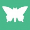 FUSTELLA MM. 25 SAGOMA FARFALLA