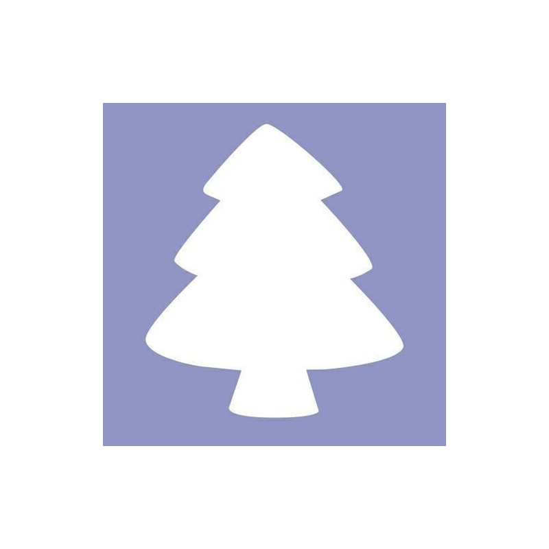 FUSTELLA MM.38 SAGOMA ALBERO NATALE