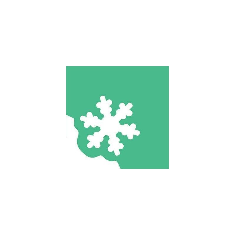 FUSTELLE PER ANGOLI MM.25 FIOCCO NEVE
